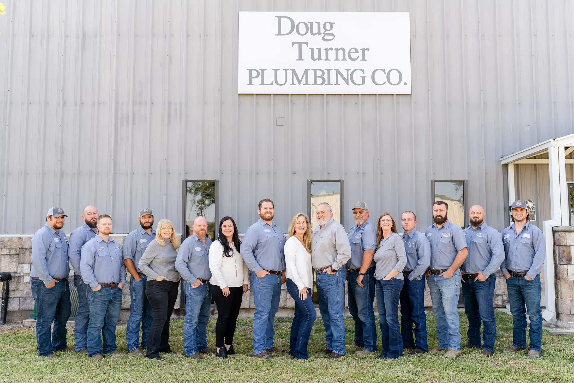 Doug Turner Plumbing CO team