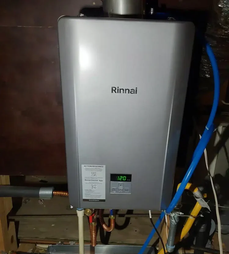 Tankless water heater in Sugar Land, TX.